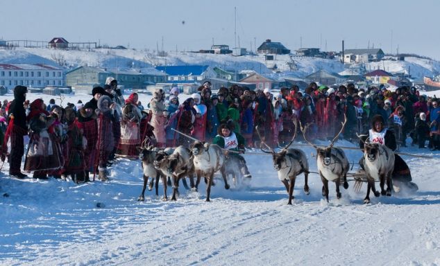 Поселок Тазовский Россия фото